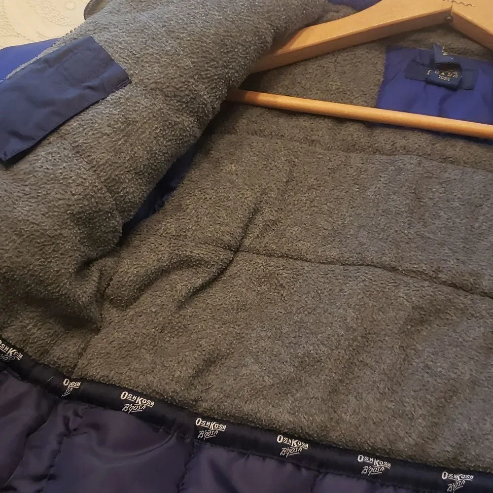 EUC Oshkosh B'Gosh Lined Winter Coat Jacket Sz 4